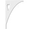 Ekena Millwork Winston Architectural Grade PVC Bracket, 5/8"W X 5"D X 8"H BKTP01X05X08WN - alternate 2